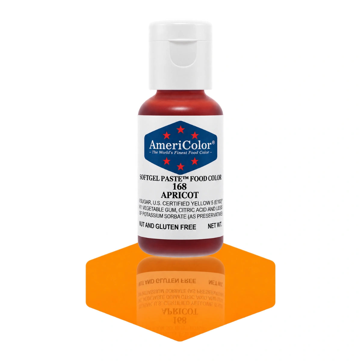 Apricot Soft Gel Paste 0.75oz - Americolor