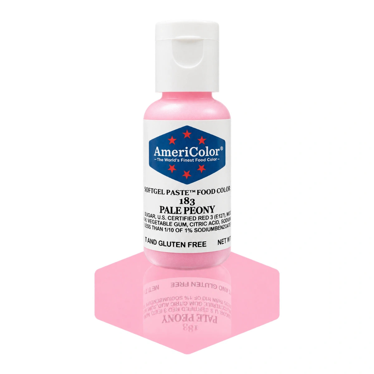 Pale Peony Soft Gel Paste 0.75oz - Americolor