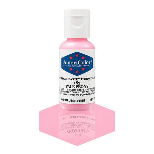Pale Peony Soft Gel Paste 0.75oz - Americolor