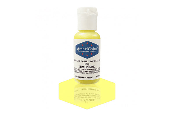 Lemonade Soft Gel Paste 0.75oz - Americolor