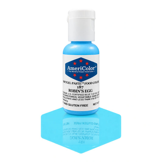 Robins Egg Soft Gel Paste 0.75oz - Americolor