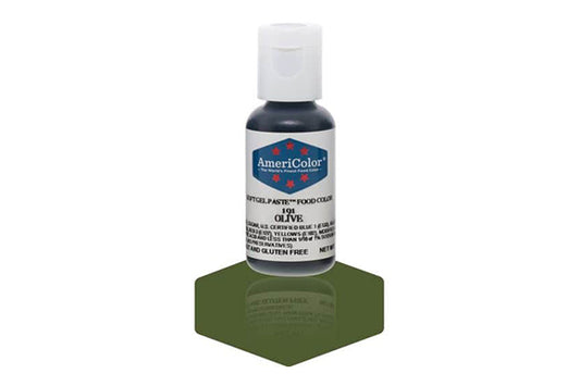 Olive Soft Gel Paste 0.75oz - Americolor