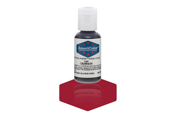 Crimson Soft Gel Paste 0.75oz - Americolor