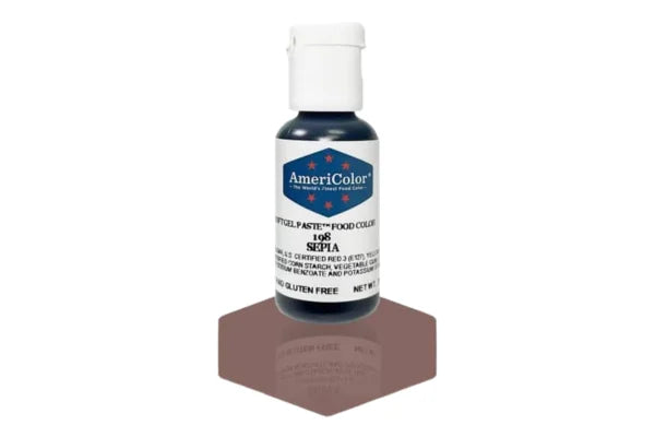 Sepia Soft Gel Paste 0.75oz - Americolor