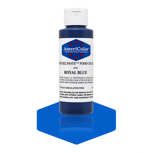 Royal Blue Soft Gel Paste 4.5oz - Americolor