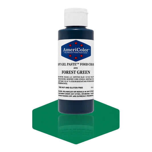 Forest Green Soft Gel Paste 4.5oz - Americolor