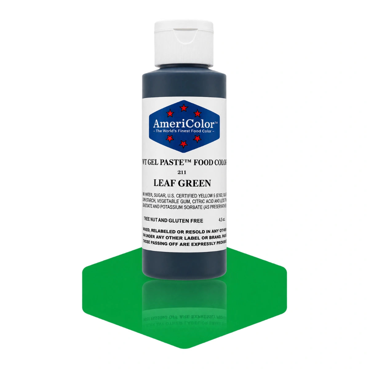 Leaf Green Soft Gel Paste 4.5oz - Americolor