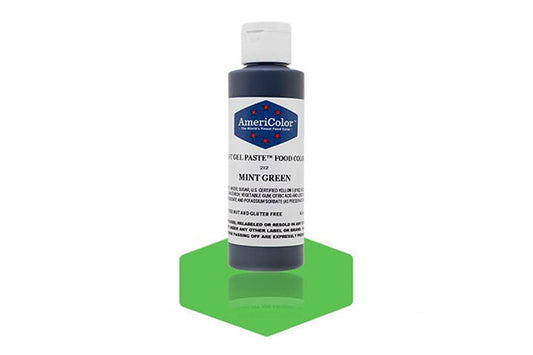Green Mint Soft Gel Paste 4.5oz - Americolor