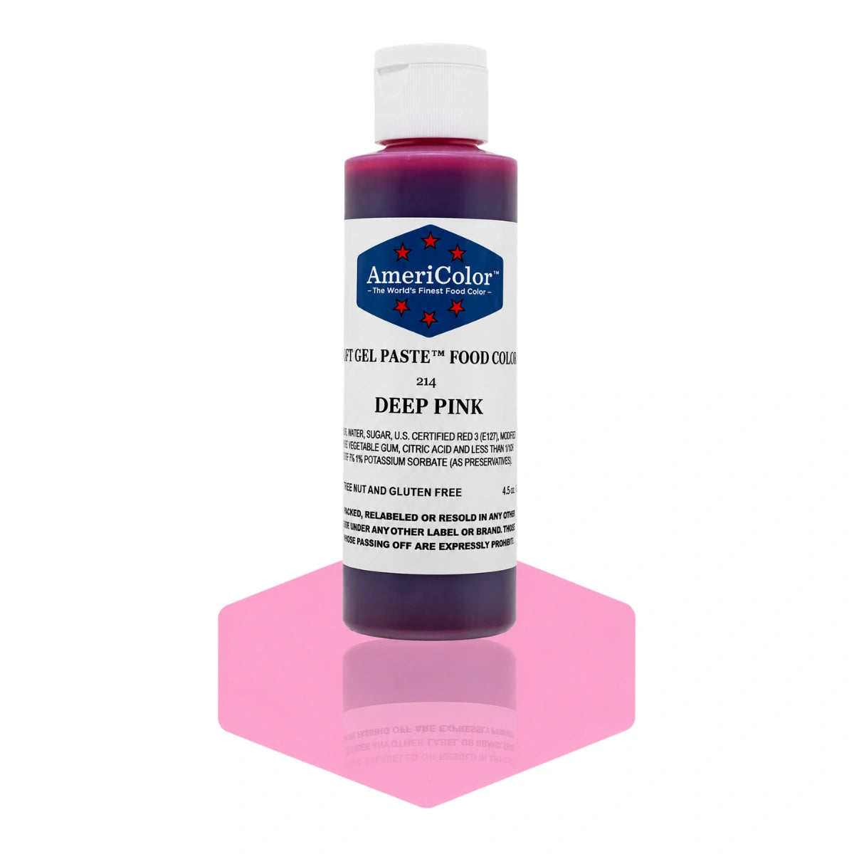 Deep Pink Soft Gel Paste 4.5oz - Americolor