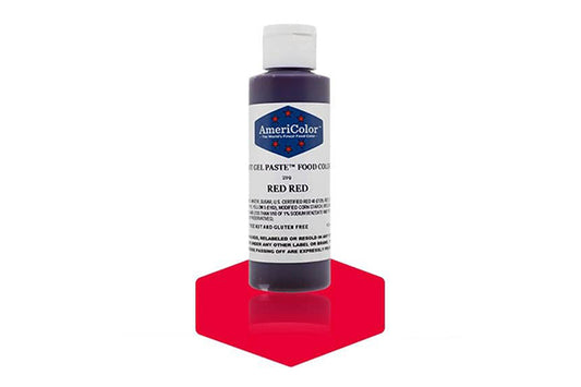 Red Soft Gel Paste 4.5oz - Americolor