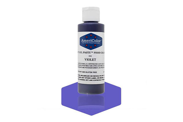 Violet Soft Gel Paste 4.5oz - Americolor