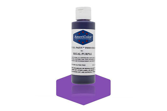 Regal Purple Soft Gel Paste 4.5oz - Americolor