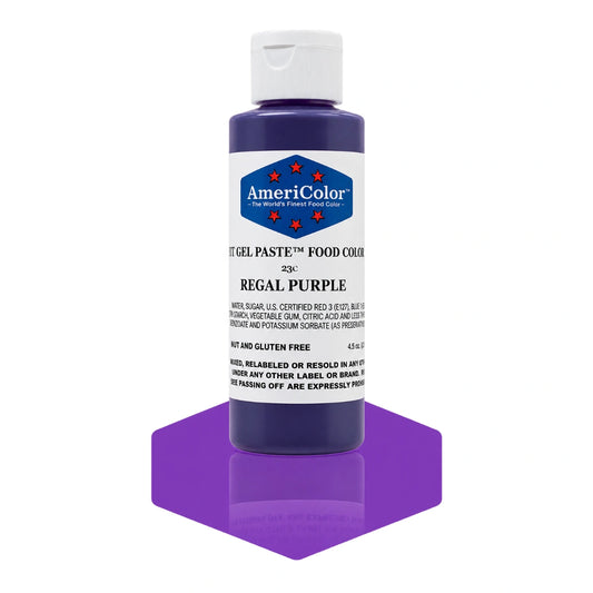Regal Purple Soft Gel Paste 4.5oz - Americolor