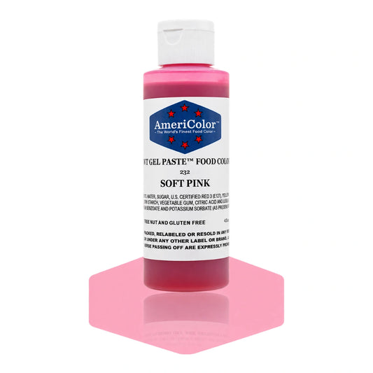 Soft Pink Gel Paste 4.5oz - Americolor