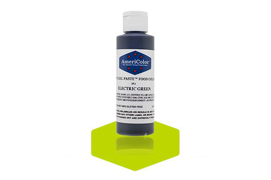 Green Electric Soft Gel Paste 4.5oz - Americolor