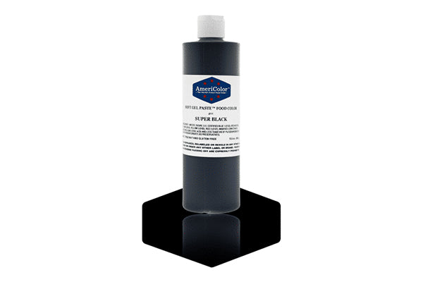 Super Black Soft Gel Paste 13.5oz - Americolor
