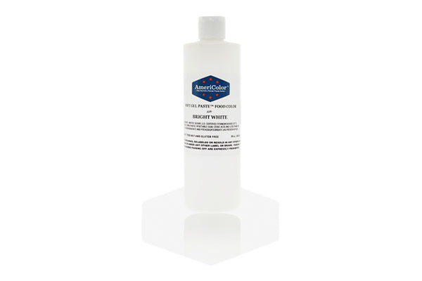Bright White Soft Gel Paste 20oz - Americolor