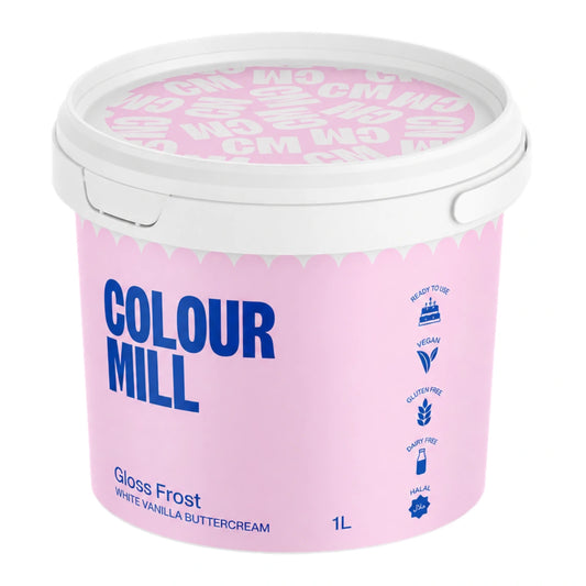 White Gloss Frost Buttercream 1L - Colour Mill