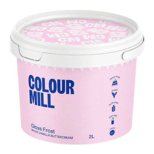 White Gloss Frost Buttercream 2L - Colour Mill