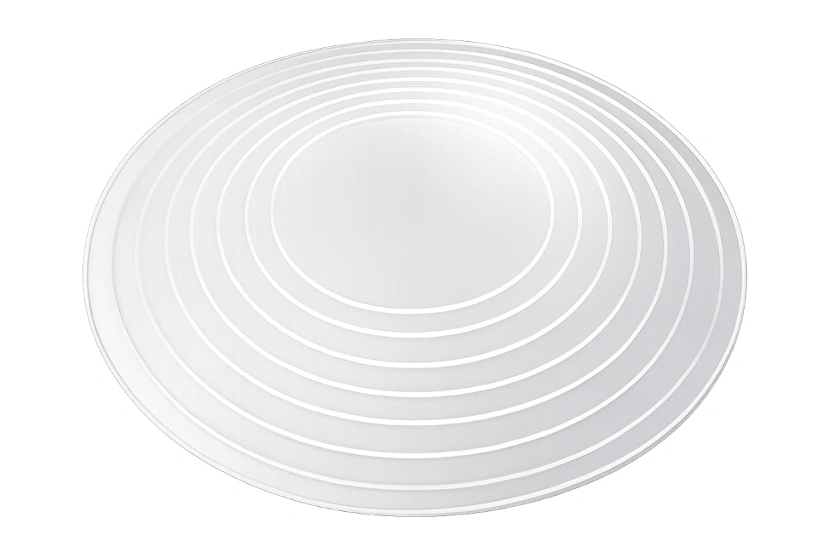 GANACHE LID SET ROUND - SHARP EDGE Gateau Art - Set 3