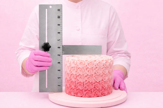 Adjustable Sharp Edge Cake Scraper - Iconic Cake Art