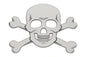 Silver And Crossbone Lay on - Cake Topper - Bakery Crafts
