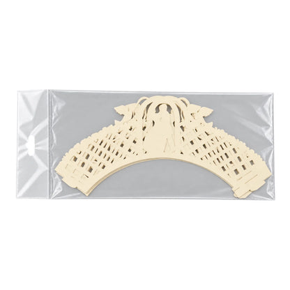Ivory Wedding Cake Wraps (12 Pack) - Gateau Art
