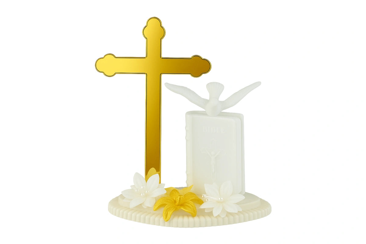 Holy Communion with Dove - Cake Ornaments