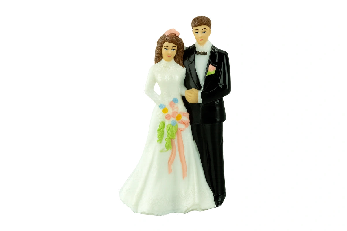 Traditional Bride and Groom Figurine - Cake Ornaments