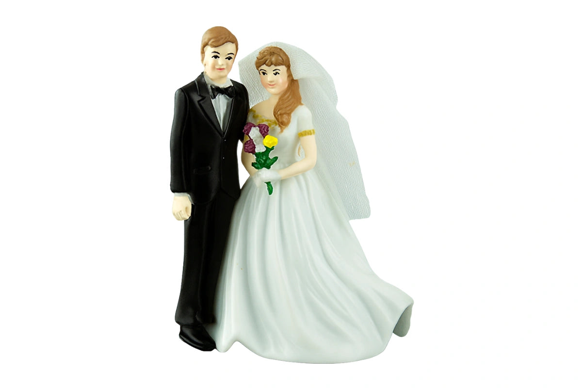 Classic Bride and Groom Figurine - Cake Ornaments