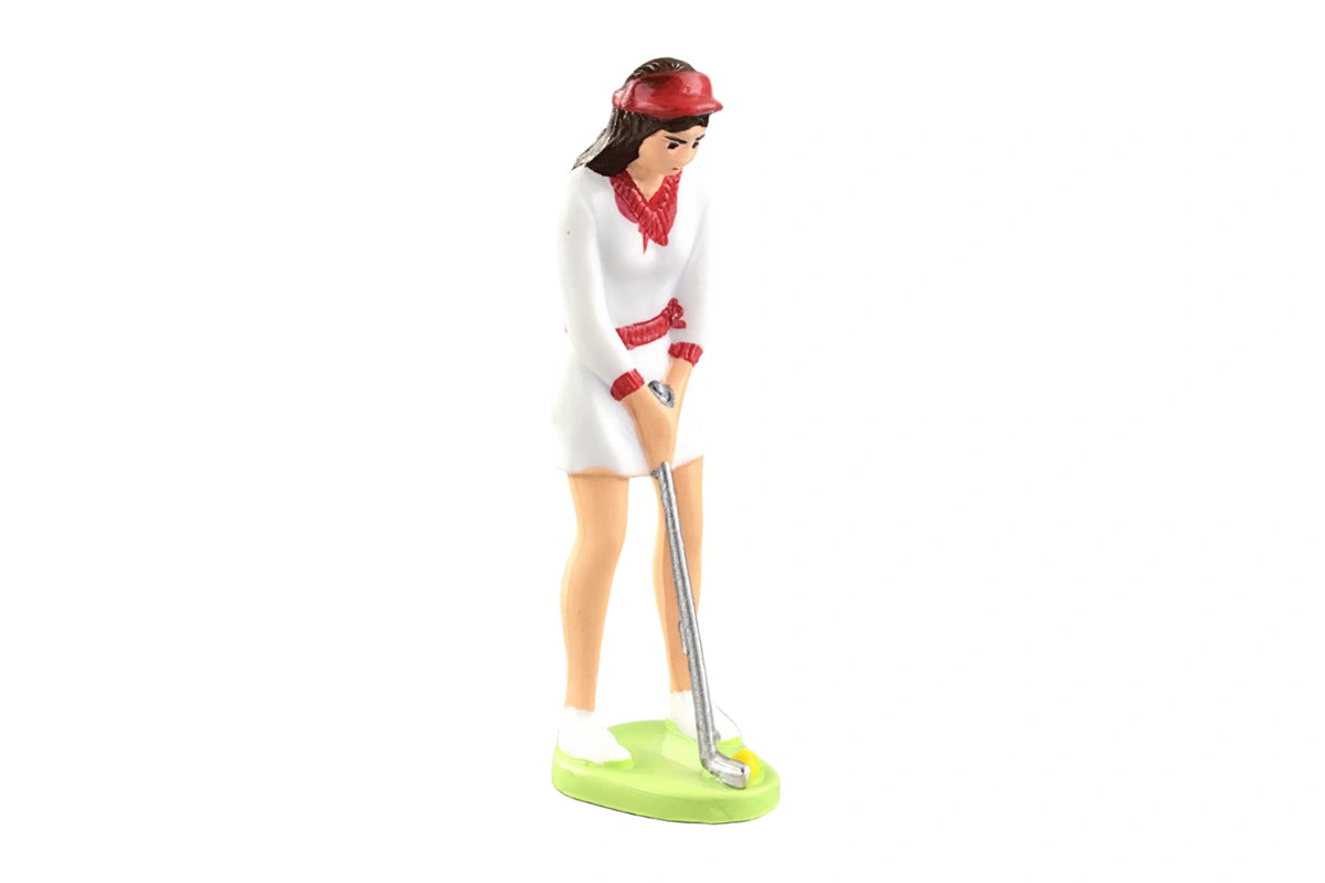 Golfer Female - Cake Ornaments