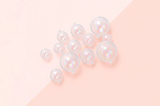 Clear Hologram Ball Topper (12 Pack) - Iconic Cake Art