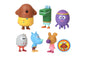 Hey Duggee Decoset (6 Pack) - Iconic Cake Art