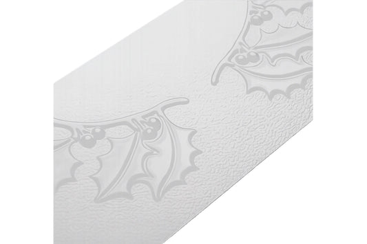 Wraparound Cake Impression Mat Carolines Sugar Art - 33×3.8in Holly