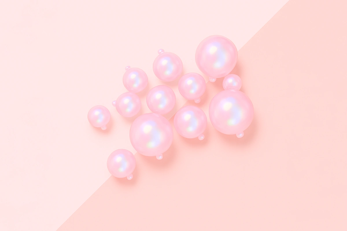 Pink Hologram Ball Topper (12 Pack) - Iconic Cake Art
