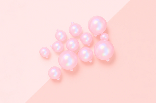 Pink Hologram Ball Topper (12 Pack) - Iconic Cake Art