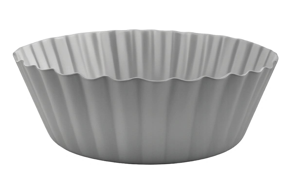 High Fluted Tart Quiche Pan 6 Inch x 2 Inch - Hot Stuff Bakeware