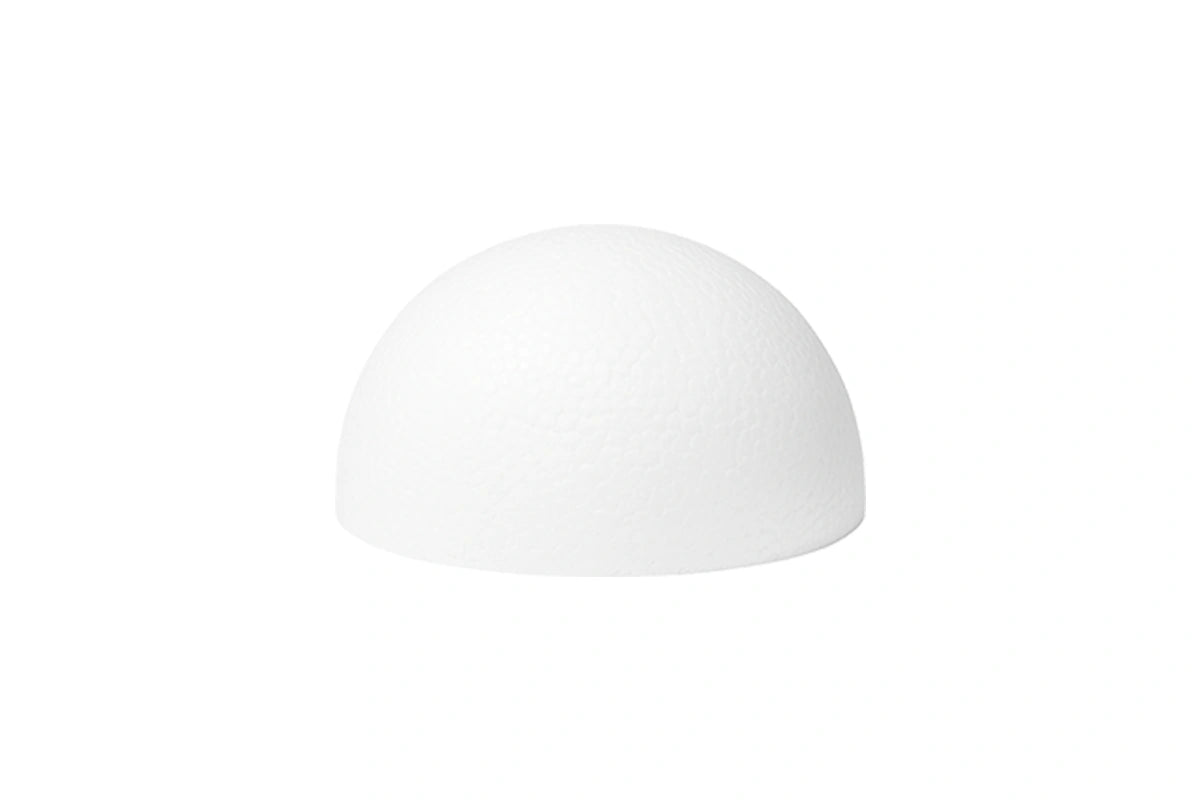 Half Ball - Single Polystyrene Dummy 10cm - Iconic Cake Art