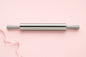 Barrel Long (Thin) Rolling Pin with Handle 16 Inch - Hot Stuff Bakeware
