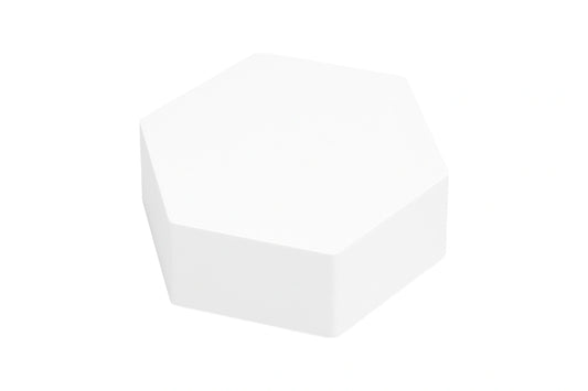 Hexagon 7 x 3 High Polystyrene Dummy - Iconic Cake Art