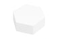 Hexagon 8 x 3 High Polystyrene Dummy - Iconic Cake Art
