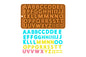 Alphabet Letters Silicone Mould - Iconic Cake Art