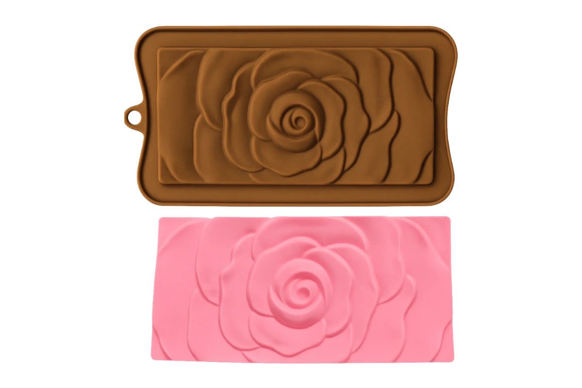 Rose Bloom Choc Silicone Mould - Iconic Cake Art