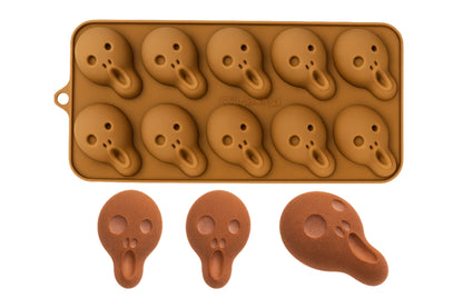 Haunted Faces Silicone Mould - Iconic Cake Art
