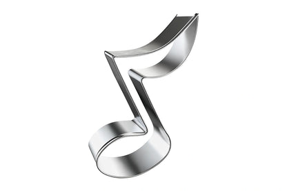 Single Note Musical Cookie Cutter 7cm - Iconic Cake Art