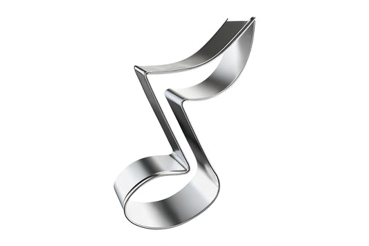 Single Note Musical Cookie Cutter 7cm - Iconic Cake Art