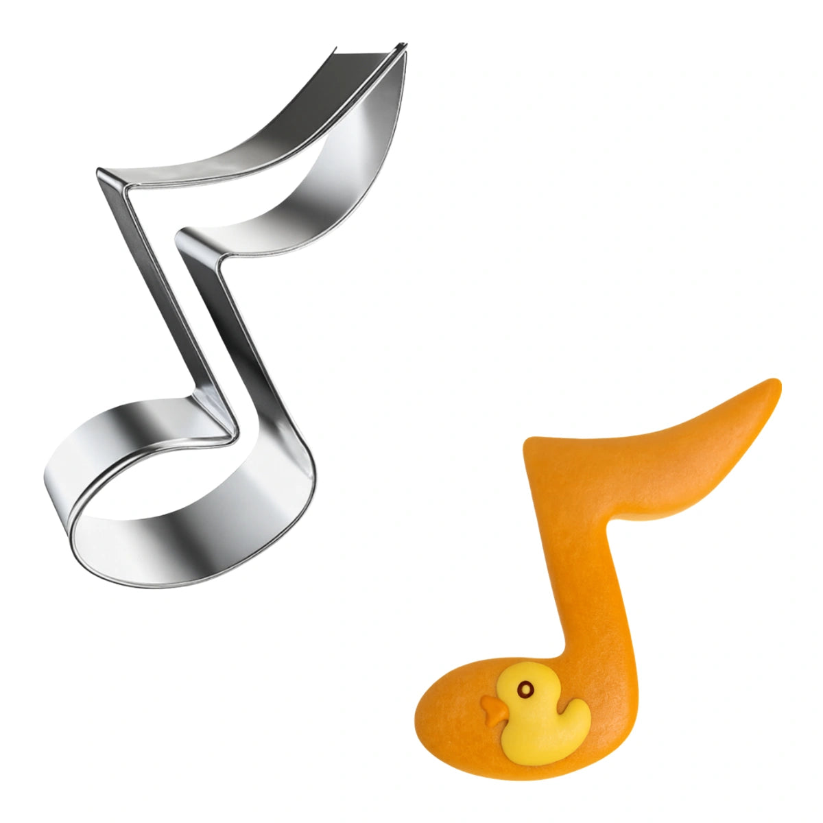 Single Note Musical Cookie Cutter 7cm - Iconic Cake Art