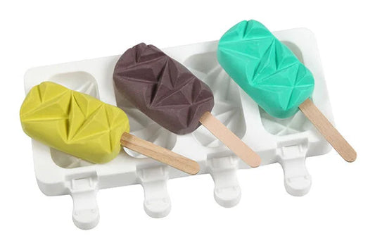 Geometric Popsicle Silicone Mould - Iconic Cake Art