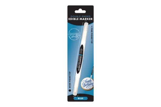 Blue Double Ended Edible Marker - Iconic Cake Art