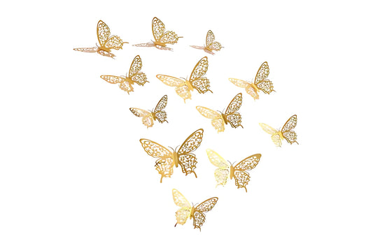 Gold Butterfly Topper - Iconic Cake Art